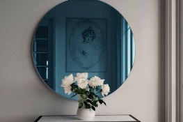 آینه رنگی آبی - 1